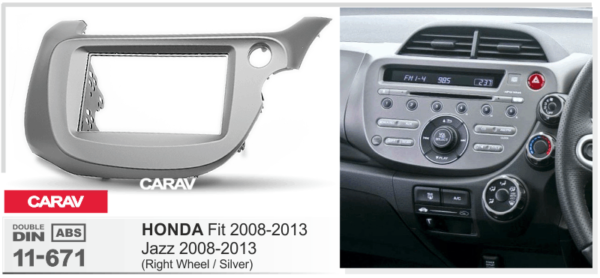 HONDA Fit, Jazz 2008-2013 Fitting Kit - Image 3