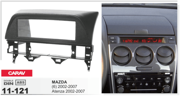 MAZDA (6), Atenza 2002-2007 Fitting Kit Black Color - Image 2