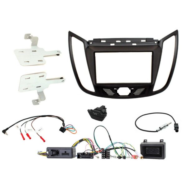 FITTING KIT FORD KUGA 13 - 19 DOUBLE DIN COMPLETE KIT