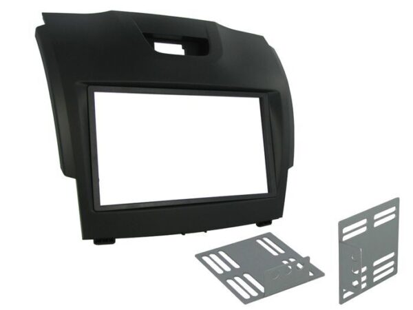 FITTING KIT ISUZU D-MAX 2012 - 2015 / MU-X 2014 - 2021 DOUBLE DIN BLACK