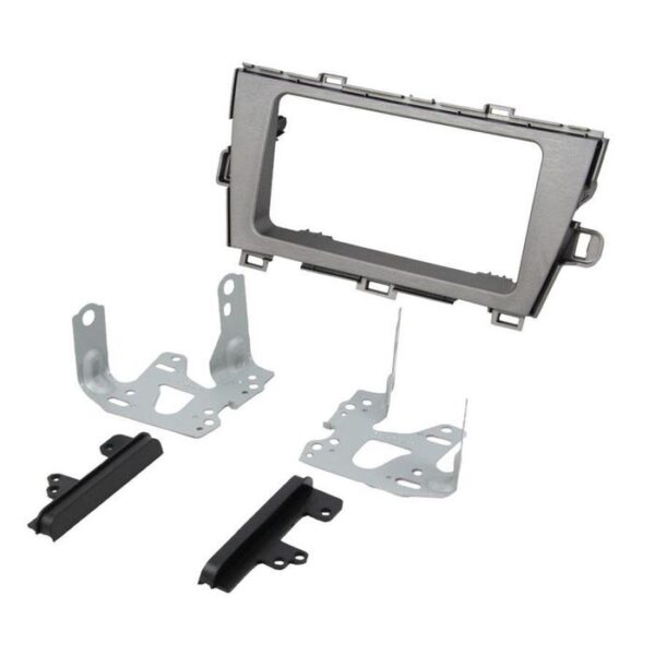 FITTING KIT TOYOTA PRIUS 2009 - 2015 DOUBLE DIN SILVER RHD COMES WITH TOYOTA SIDES