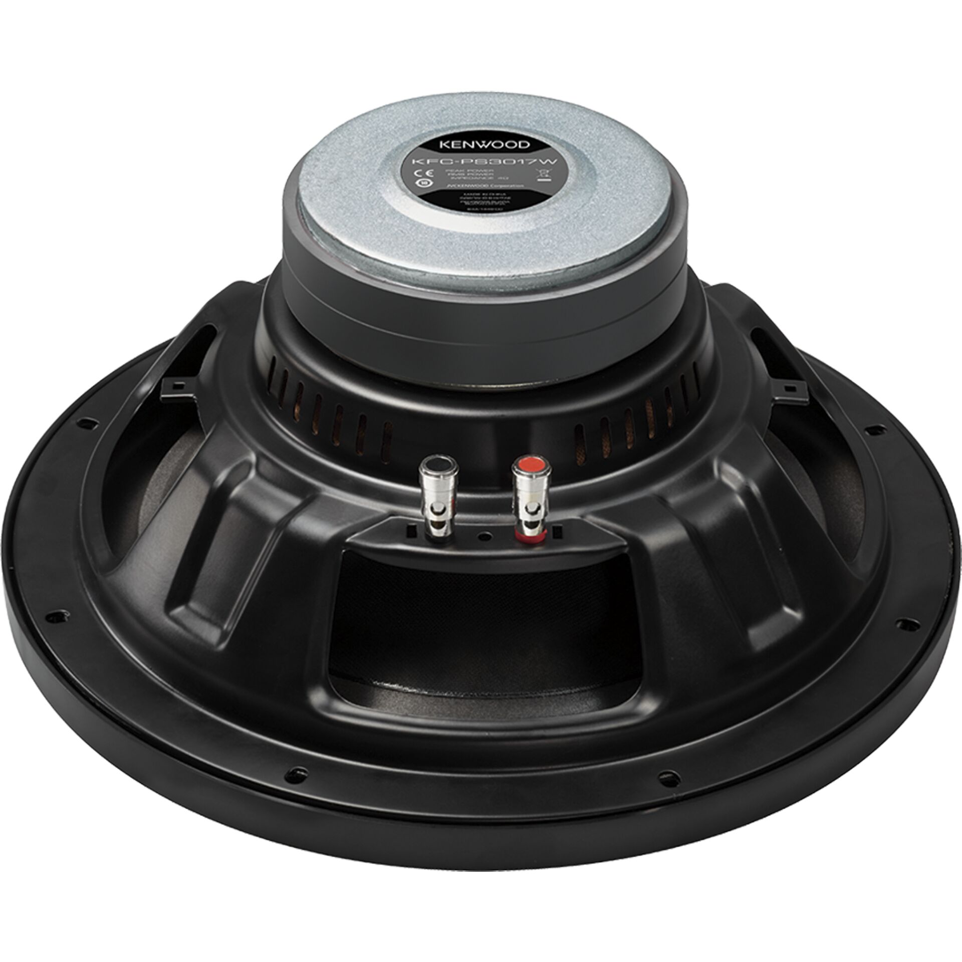 Kenwood KFCPS3017W 12" 2000W (400W RMS) Single 4 ohm Voice Coil Car Subwoofer Fast&Quick Audio