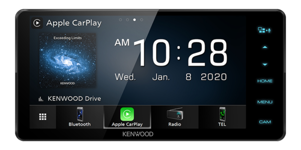 Kenwood DMX820WS Apple CarPlay Android Auto Mirror Link Bluetooth USB - Image 3