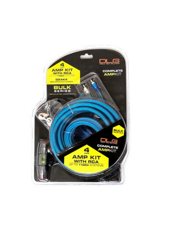 DLG MMS AMP KIT 4GA - R2 ANL CAR STEREO KIT FOR AMPLIFIER