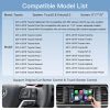list Toyota Wireless Apple Carplay / Android Auto For RAV4 CHR Avalon Corolla Camry yaris Auris RAV4 Highlander Touch 2 Entune 2.0