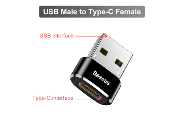 Baseus USB To Type C OTG Adapter