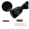 00410355 (7) Steering Wheel Cruise Control Switch for Toyota PRIUS PLUG-IN HYBRID AQUA Including Installation