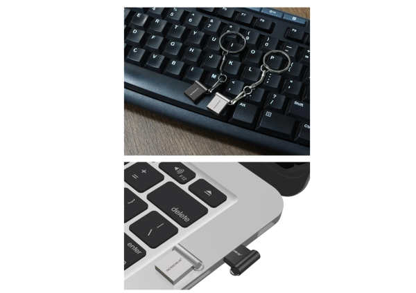 Mini USB Flash Drive Pen Drive USB 2.0 Pendrive 16GB Flash Memory Stick with Key Ring - Image 2