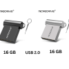 Mini USB Flash Drive Pen Drive USB 2.0 Pendrive 16GB Flash Memory Stick with Key Ring