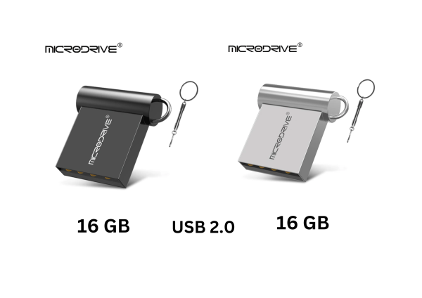Mini USB Flash Drive Pen Drive USB 2.0 Pendrive 16GB Flash Memory Stick with Key Ring