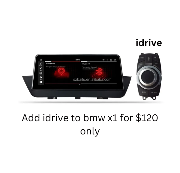 Add i-drive Controller with BMW X1 10.25'' Screen