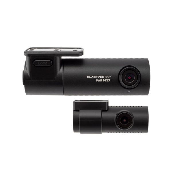 Black Vue DR590X-2CH Dual Full HD Dash Cam Wi-Fi - Sony's STARVIS Image Sensor - 139-Degree Wide View Angle with 32GB Micro SD Card