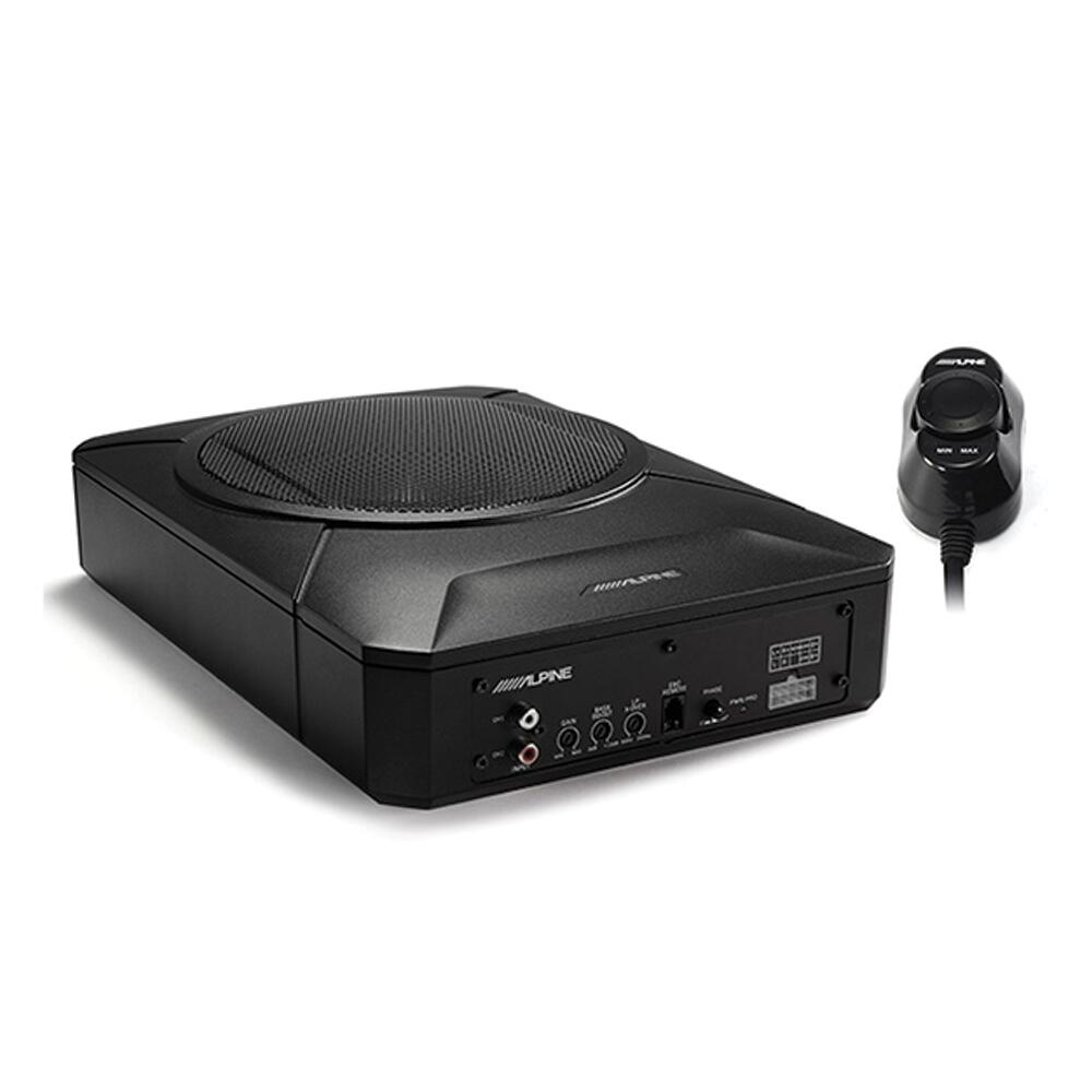 PWES800_L alpine NAKAMICHI 6X9" UNDERSEAT ACTIVE SUBWOOFER ALUMINUM