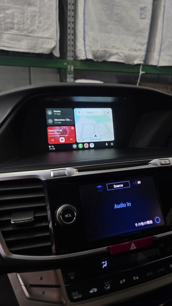 Honda Accord or Odyssey Retrofit Wireless Carplay & Android Auto 2014-2018