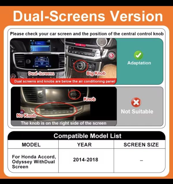 Honda Accord or Odyssey Retrofit Wireless Carplay & Android Auto 2014-2018 - Image 4